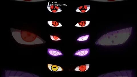 Sharingan/Rinnegan eyes edit wallpaper TikTok - YouTube Eyes