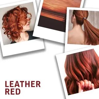 4 Leather Red Hair Colour Formulas Wella Professionals