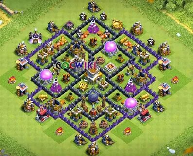 Clash Of Clan Layout