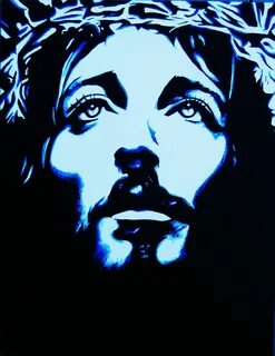 Contemporary Jesus Painting PRINT Limited Edition Etsy Jesus