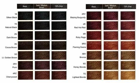 Clairol hair color, Clairol hair color chart, Hair color