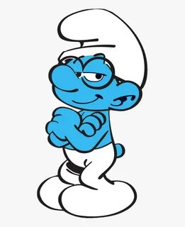 Brainy Smurf , Free Transparent Clipart - ClipartKey