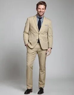 Купить 2016 Fashion Linen Men Suits Beige Mens Wedding Suits