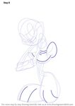 Step by Step How to Draw Lola Bunny from Looney Tunes : Draw