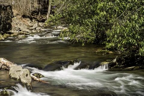 Rapids and river scenery in Great Smoky Mountains National P