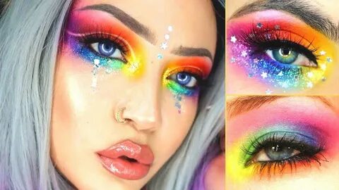 Amazing Rainbow Pride Makeup Looks 2021 - Pride makeup tutor