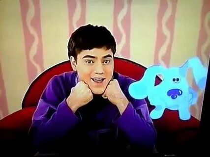 Blue's Clues Theme Mix With Joe In Different Color Shirts - 