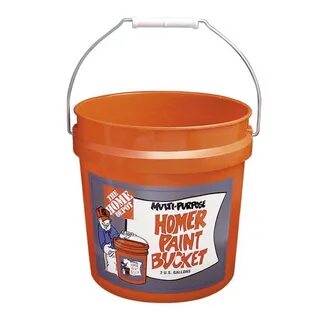 Decorative Collectibles 5-Gallon Bucket Home Depot Homer Pla