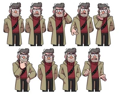 Swooning Over Stans: A Grunkle Dating Sim Gravity falls char