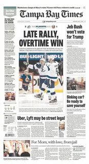 Tampa Bay Times on Tampa bay lightning, How to know, Best cl