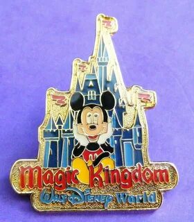 Disney Pin Walt Disney World Gold Magic Kingdom Cinderella C