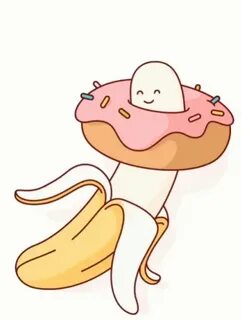 Donut Banana GIF - Donut Banana Sexy Food - Ищите GIF-файлы и обменивайтесь...