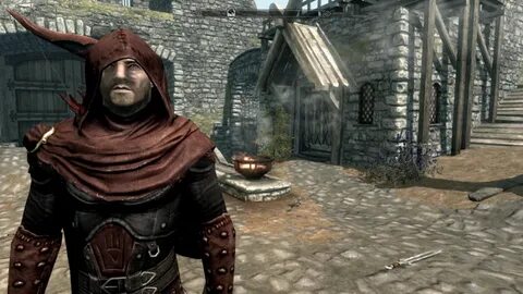 Skyrim Vampire Hood 9 Images - Darkened Wolf Armor W Nightin