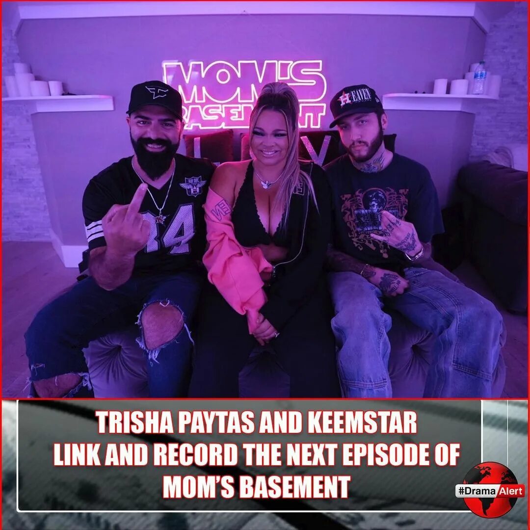 DramaAlert в Instagram: "Trisha Paytas joins @banks and @keemstar for ...