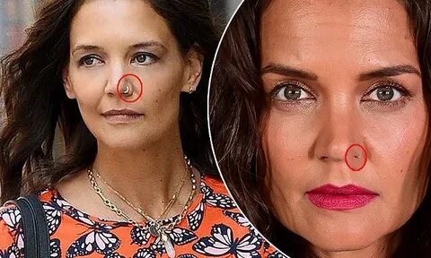 Katie Holmes shows off a NOSE RING Daily Mail Online