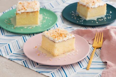 Coconut Tres Leches Cake - Recipes Goya Foods