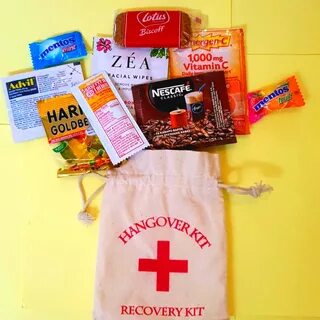 Complete Hangover Kit Bachelorette Party I Regret Nothing - 