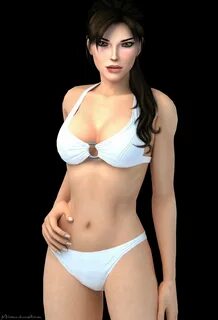 White Bikini by LPVictoria.deviantart.com on @deviantART Whi