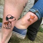 21+ Cool Snoopy Tattoos Ideas #motherdaughtertattoos Snoopy 