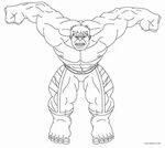 Free Coloring Pages Of The Hulk Mclarenweightliftingenquiry