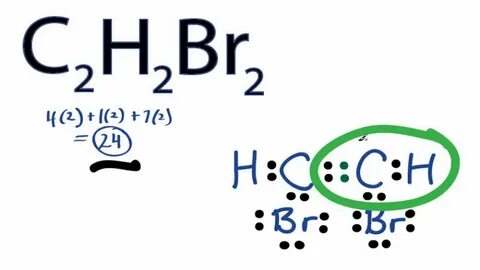 C2H2Br2 Lewis Structure: How to Draw the Lewis Structure for