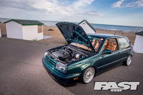 Supercharged Mk3 VW Golf VR6 - Fast Car