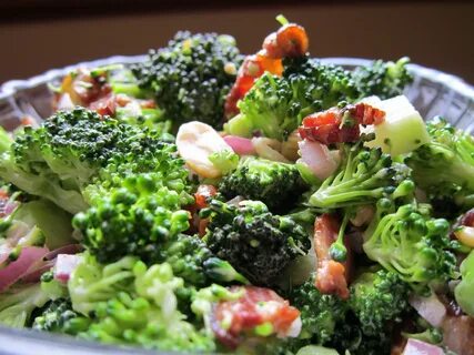 Less Sugar Naturally: Broccoli Salad Healthy eating recipes,