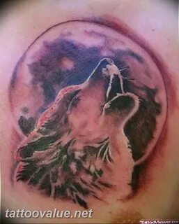 photo tattoo howling wolf 18.02.2019 № 189 - wolf tattoo ide