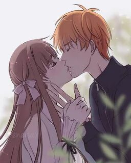 ✦ 𝚎 𝚗 𝚎 𝚛 𝚓 𝚊 𝚡 ✦ on Instagram: "Kyo & Tohru KISS (๑`ᴗ`)💕 Th