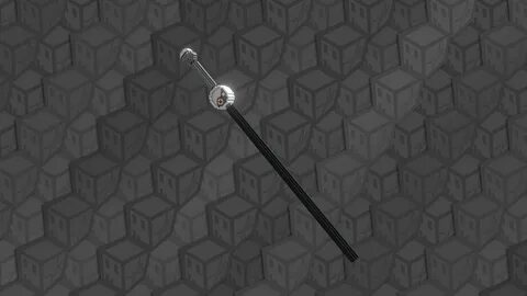 rwby_ozpin_cane - 64-bits - 3D model by zachrywilsn nullblox