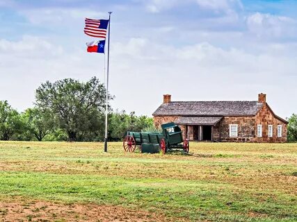 Parade Grounds Fort Chadbourne, Near Bronte, Texas pav_201. 