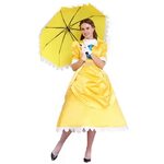 Джейн Портер костюм платье зонтик для взрослых женщин Хэллоу