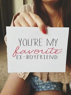 Break-up Card You're My Favorite Ex Boyfriend by StrangerDay