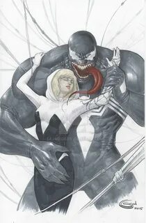 SpiderGwen Venom pre order Commission by Sajad126 Anime, Artist, Batman tmn...