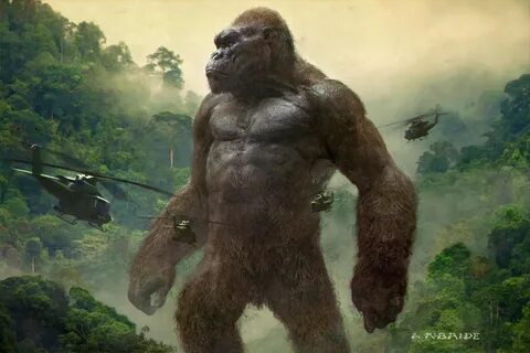 Movie Kong: Skull Island Art