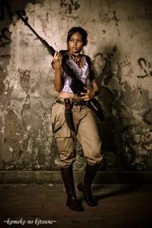 Cosplay Resident Evil Sheva Alomar Anime Destruction