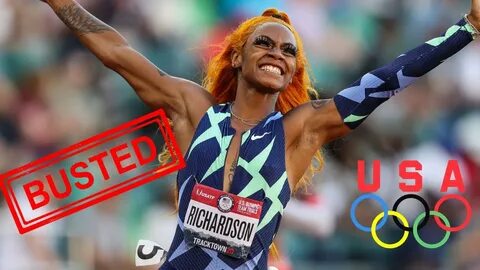 US Sprinter Sha'Carri Richardson Gets BANNED From Olympics F