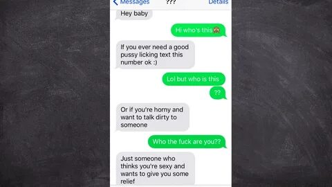 I Keep Getting Dirty Texts From Random Numbers - Here’s What