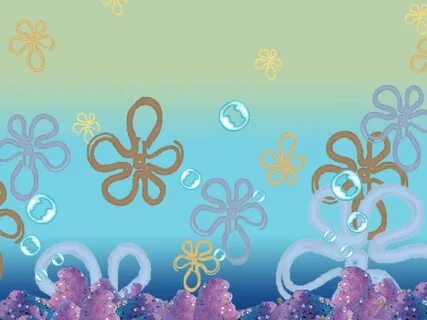 Spongebob Flower Sky Backgrounds - Wallpaper Cave Spongebob 
