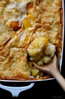 Easy Peach Cobbler Recipe Easy peach cobbler recipe, Peach c