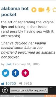Alabama hot pocket the art of seperating the vagina lips and