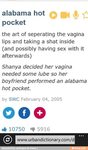 Alabama hot pocket the art of seperating the vagina lips and