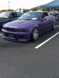 Purple E46 BMW M3 at Bimmer Fest MD Bmw, Bmw m3, Bmw car