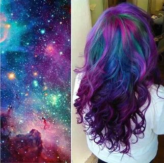 Stunning New Galaxy Hair Becoming Popular Trend: Would You T