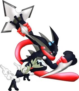 Pokemon 10658 Shiny Mega Greninja Pokedex: Evolution, Moves,