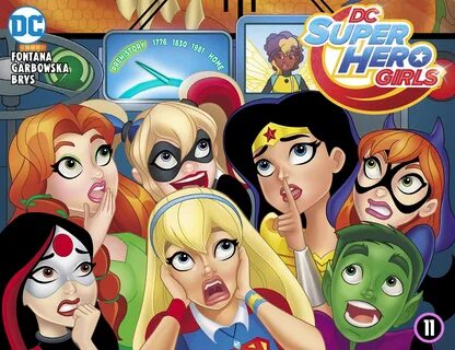 Read online DC Super Hero Girls: Past Times at Super Hero High comic - Issu...