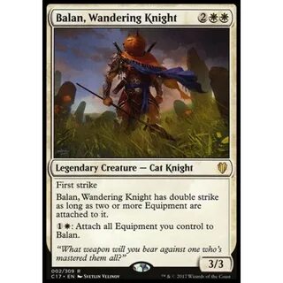 Balan, Wandering Knight МТГ Commander 2017 купить в интернет