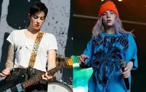 Listen to a mash-up of Billie Eilish and The Distillers Музы