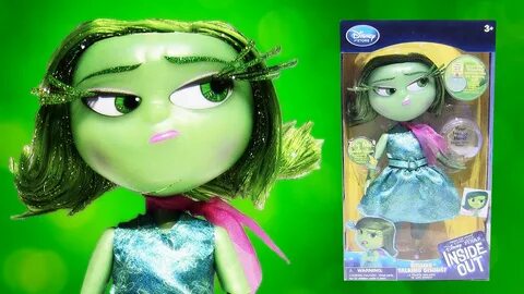 Disney Pixar Inside Out Deluxe Talking Disgust doll speaks 1