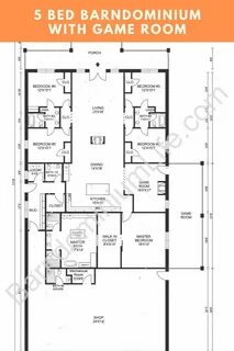 The Absolute Best 5 Bedroom Barndominium Floor Plans Pole ba